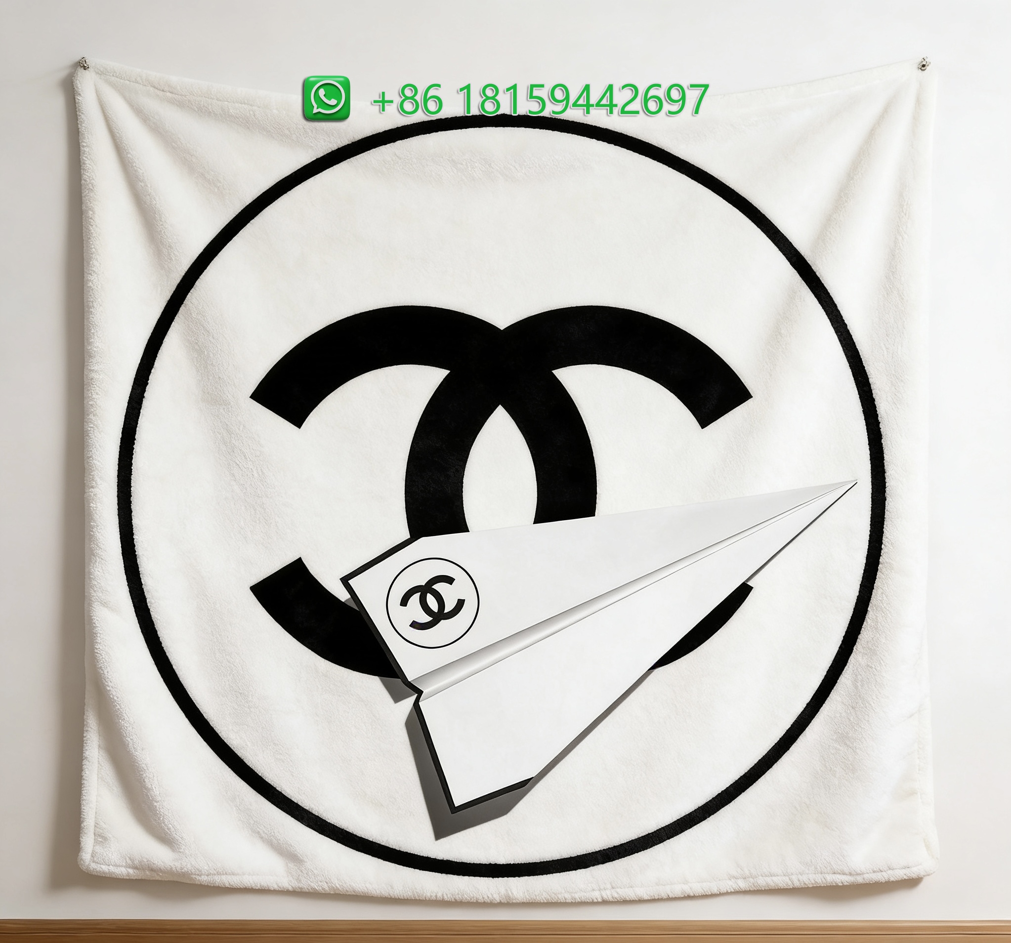 Chanel Throw Blankets